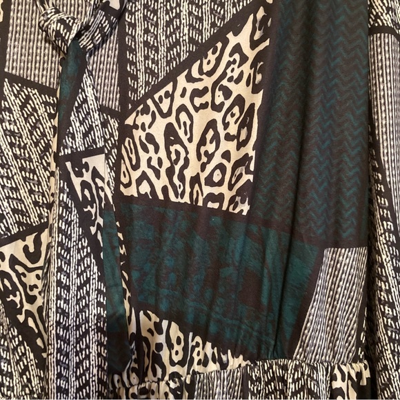 SHEIN lune plus chevron and leopard print dress - Picture 4 of 6